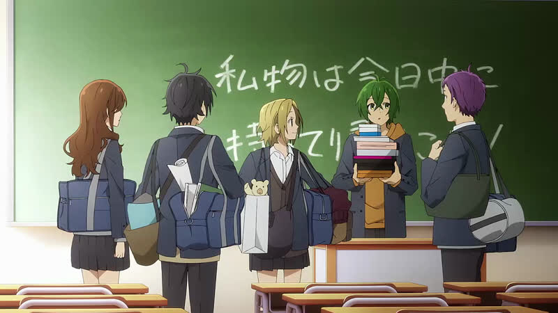 Horimiya español latino - cap.5 temp.1 - TokyVideo